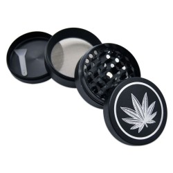 Atomic Metal Grinder Black 4 Parts 40/50/60mm